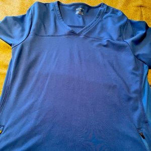 Jaanuu royal blue scrub top plus size 1x excellent condition